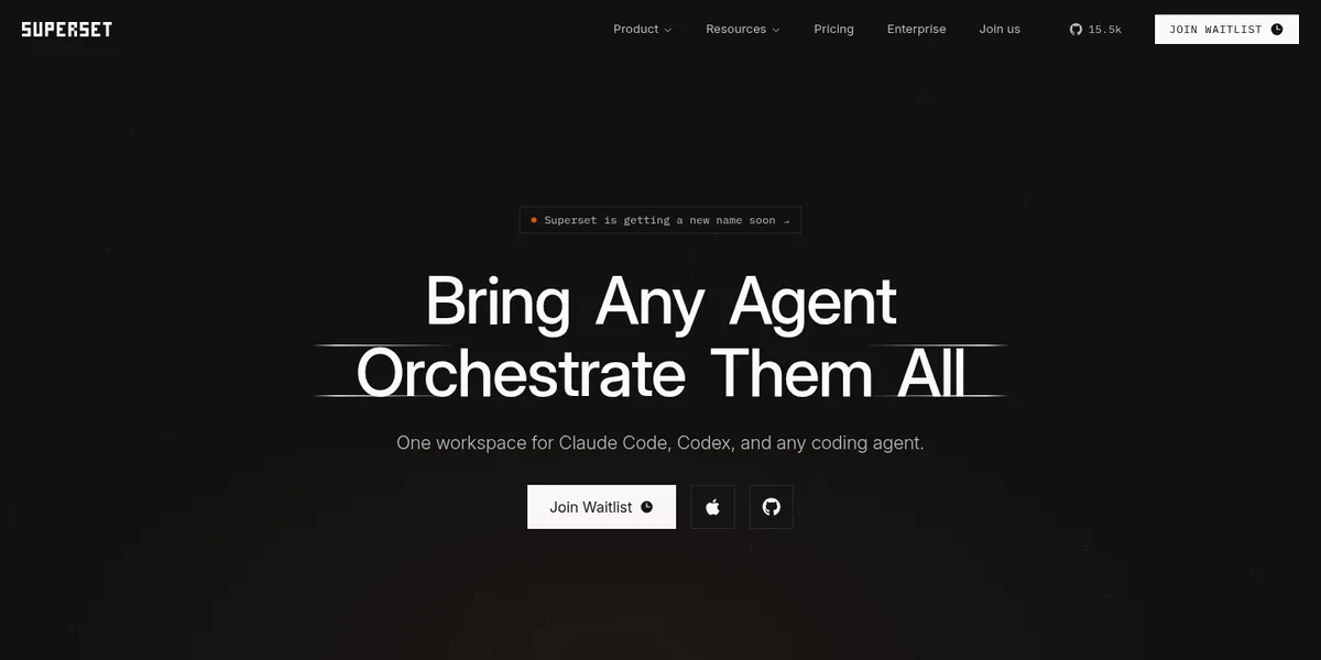 superset.sh: Bring any agent, orchestrate them all